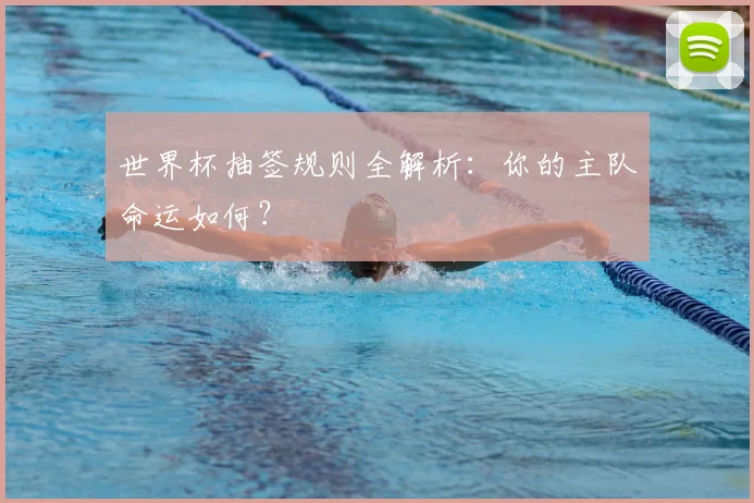 世界杯抽签规则全解析：你的主队命运如何？